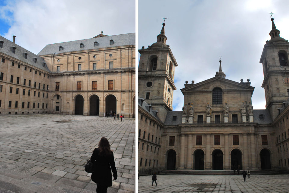 El Escorial Palast Innenhof