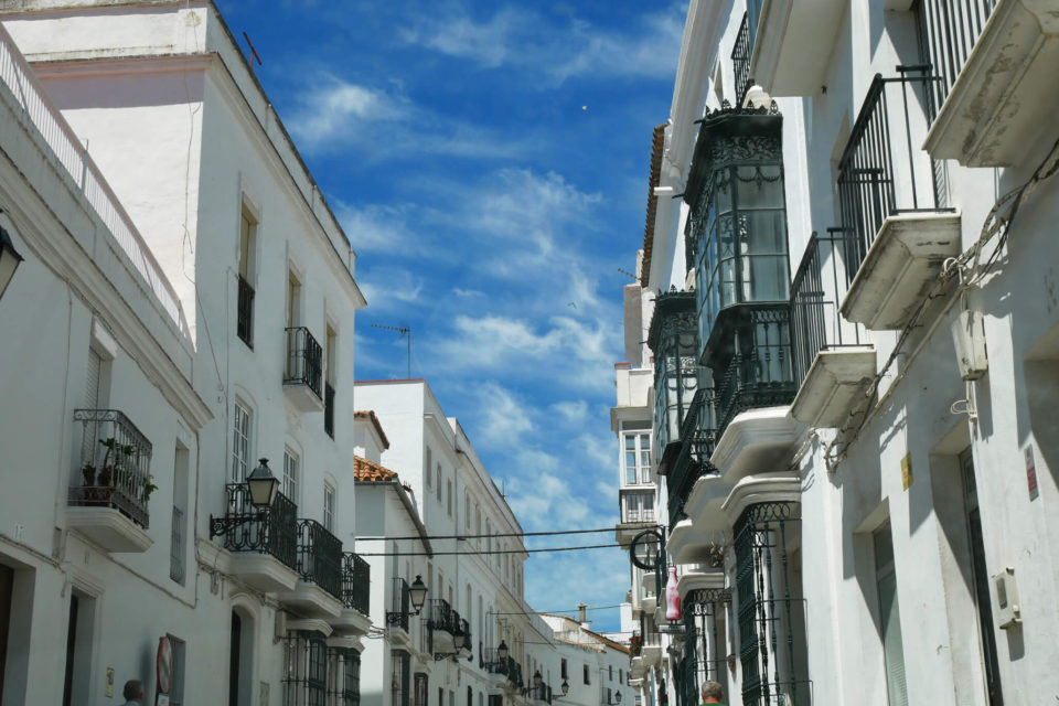 Alcala de los Gazules weisses dorf