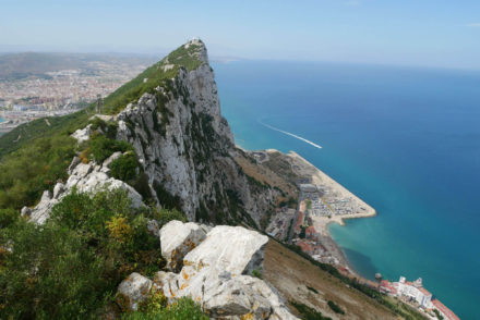 Gibraltar Affenfelsen