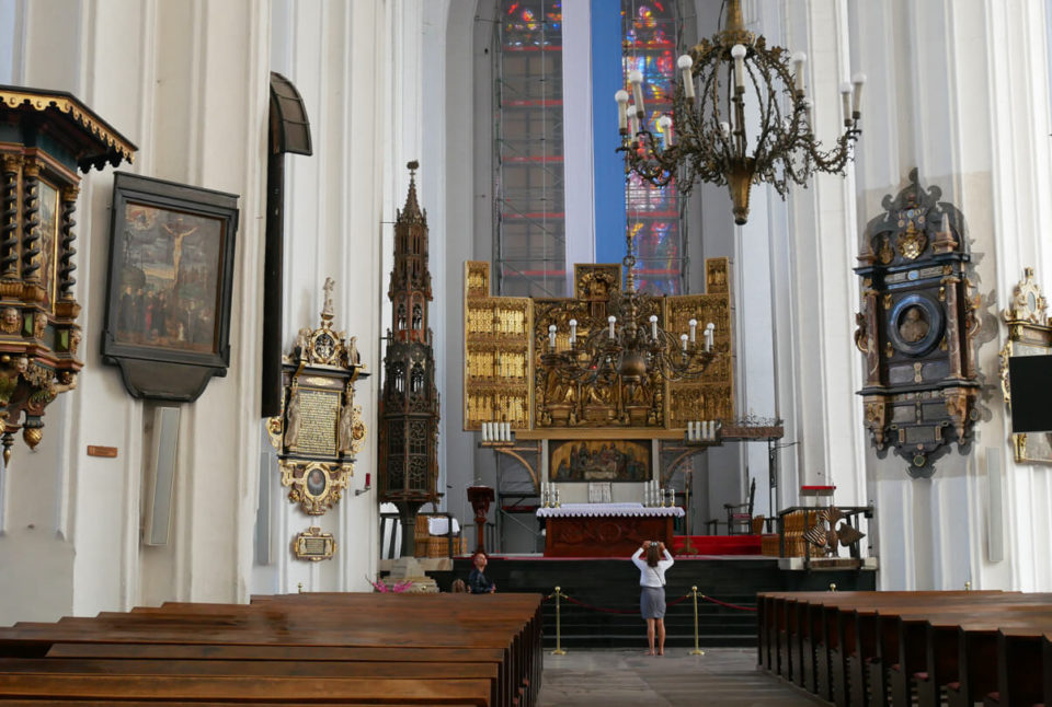 Marienkirche Danzig Innenraum