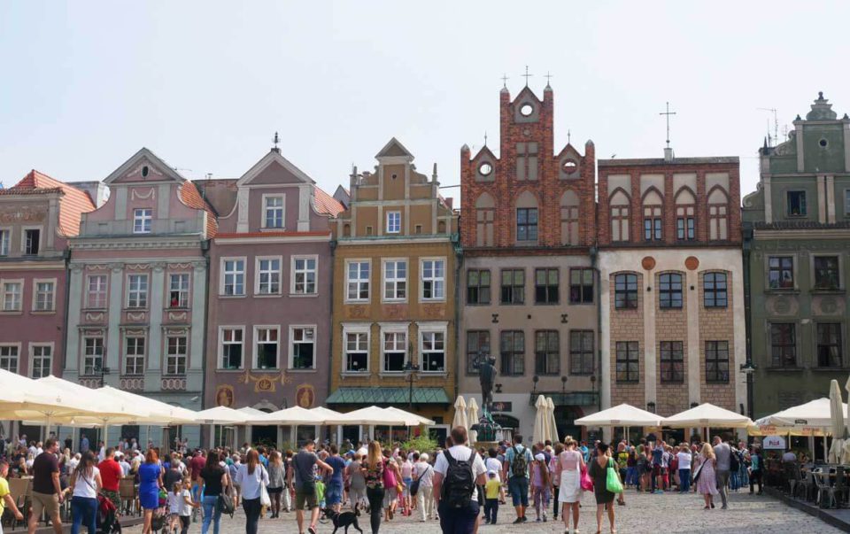 Posen Marktplatz Häuser