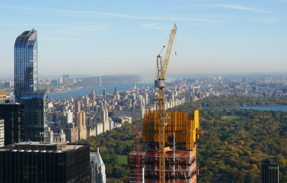 top of the rock central park