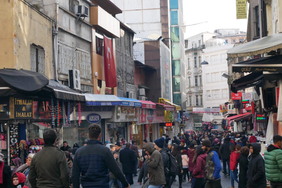 istanbul altstadt menschenmengen