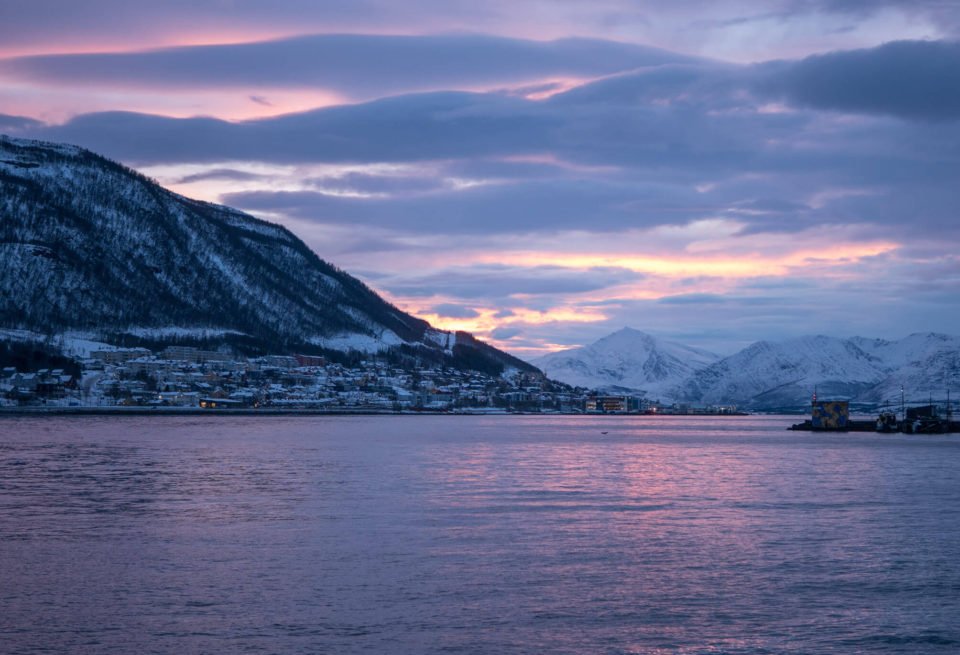 Tromso Polarnacht Tag